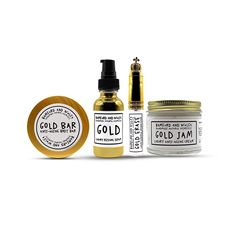 Gold Luxury 4-Piece Set